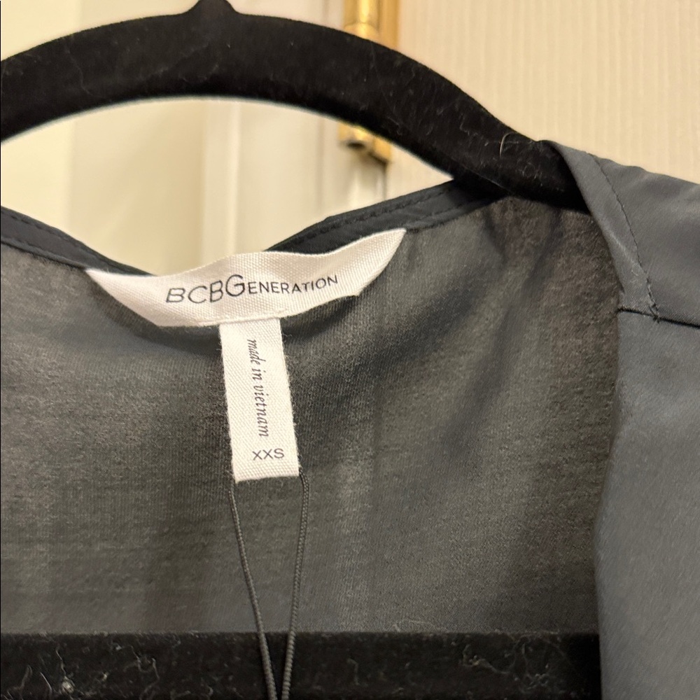 Bcbgeneration Black Ruffle Blouse - image 2